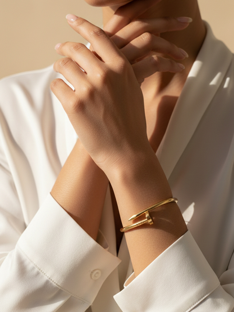 Nail Cuff Bracelet - Image 2