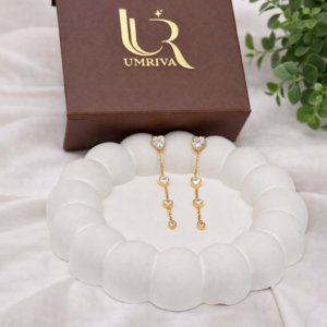 Heart Accent Chain Drops