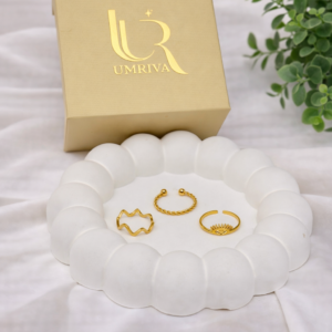 Evil Eye Stack Ring Set