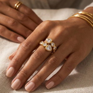 Signature Pear Ring