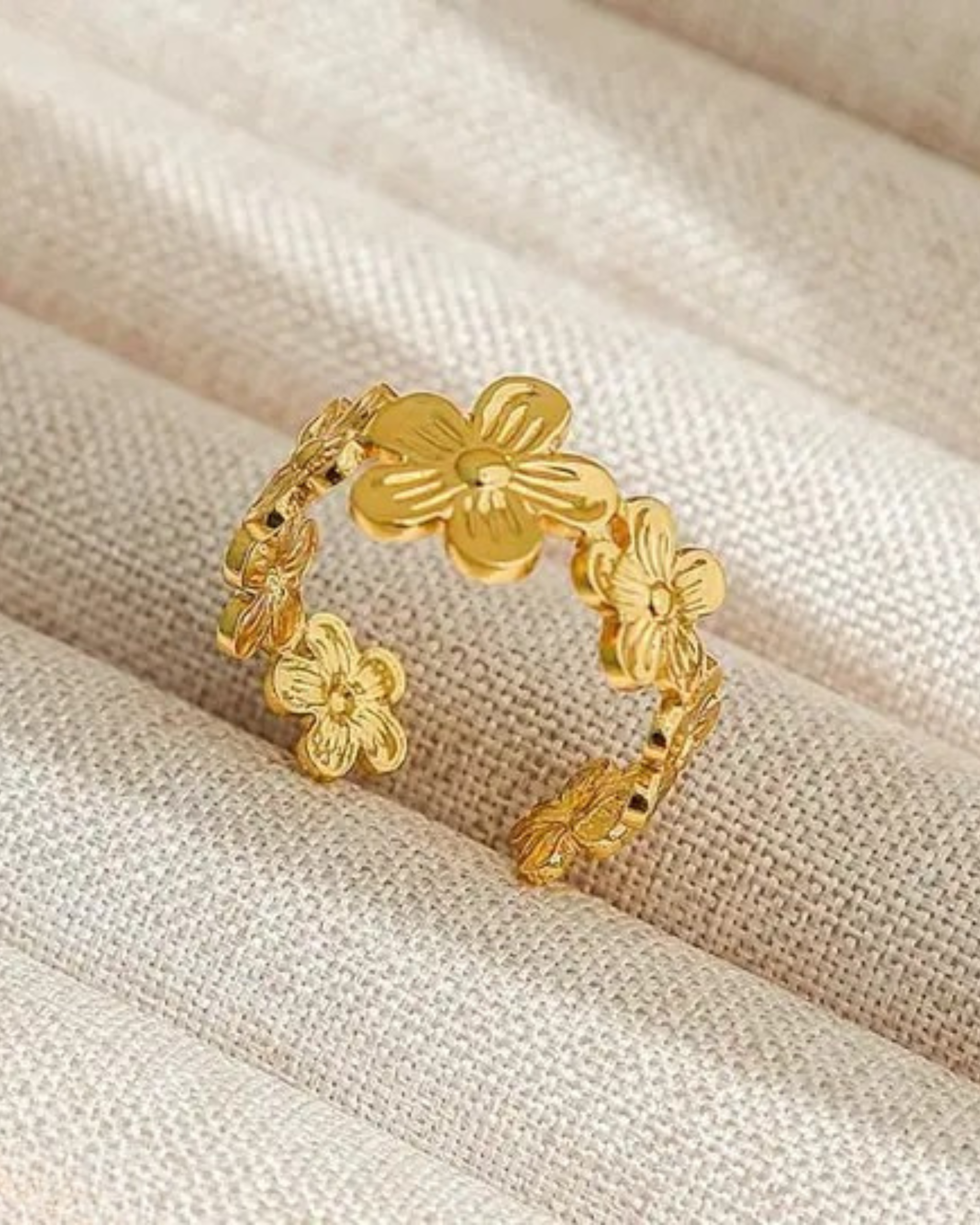 Floral Cluster Ring - Image 4