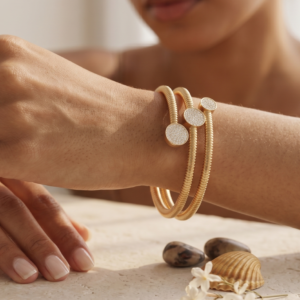 Pavé Wrap Layer Bracelet