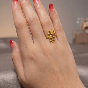 Dual Bloom Ring