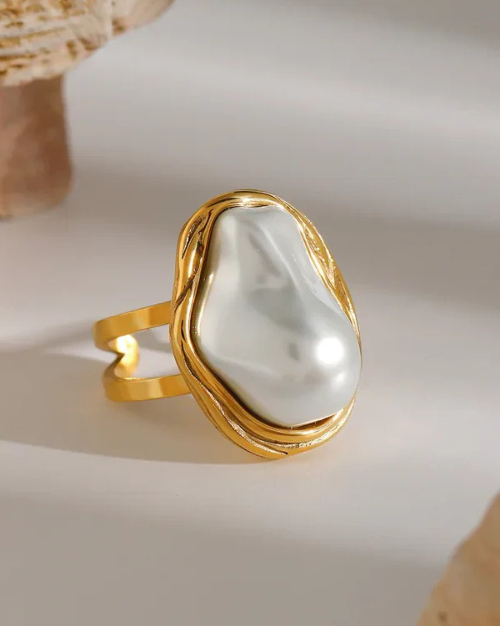 Molten Pearl Ring - Image 4