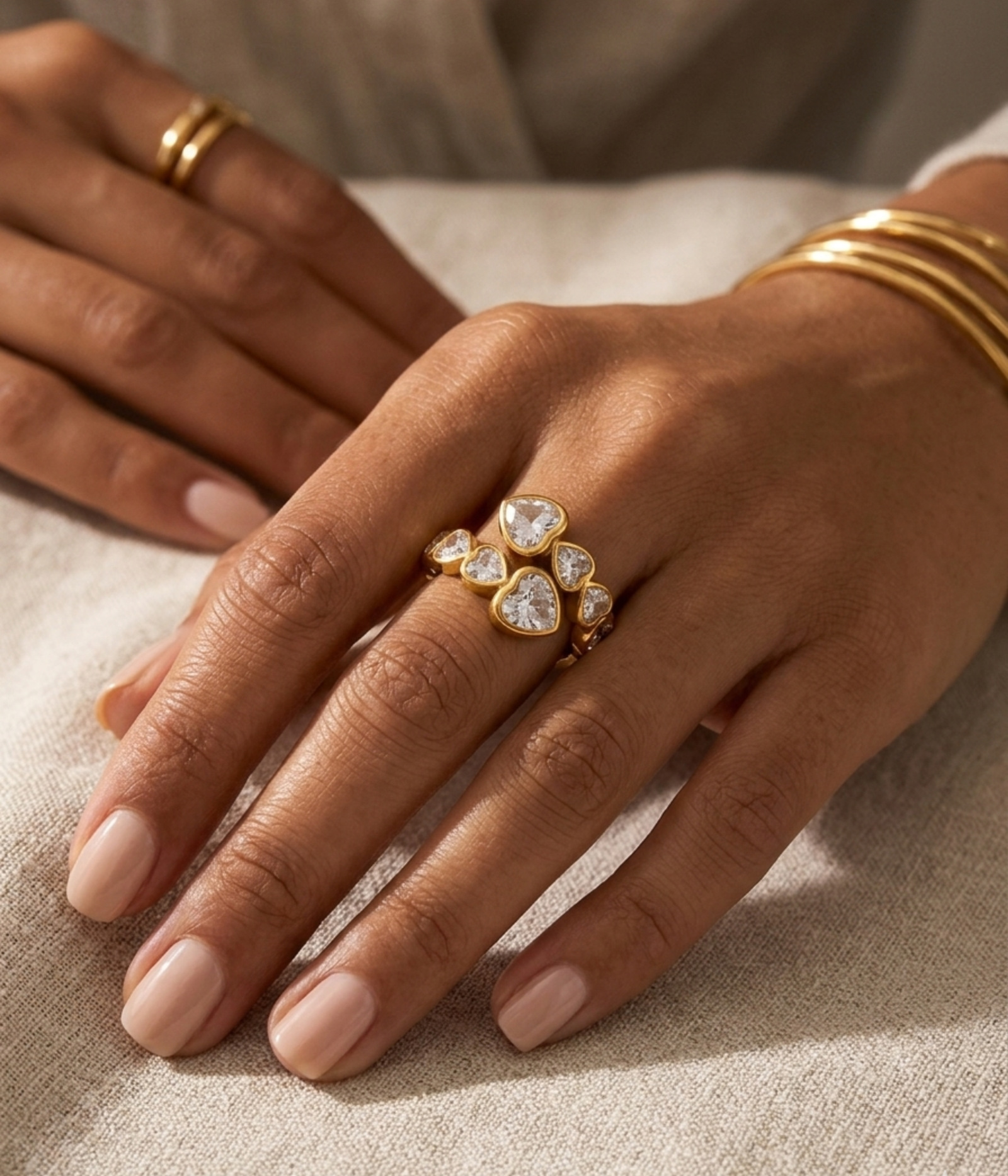 Signature Pear Ring