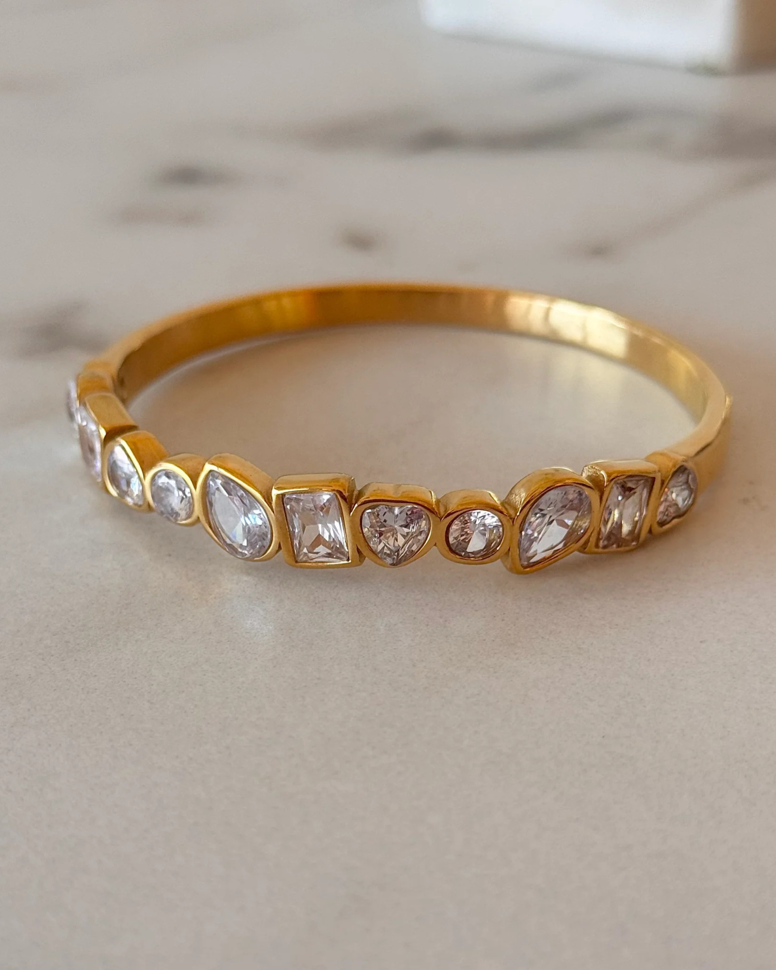 Mosaic Crystal Bangle - Image 4