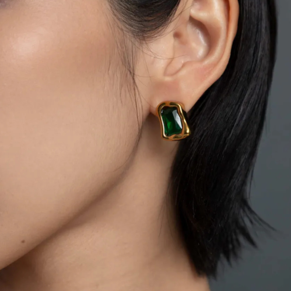 Molten Stud Earrings