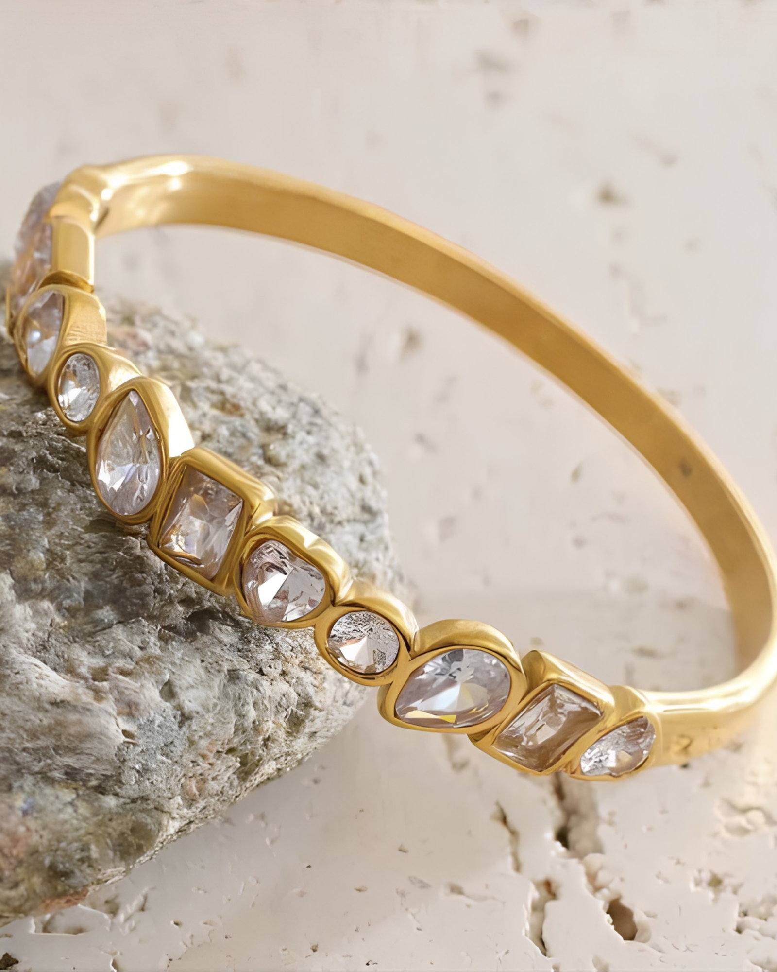 Mosaic Crystal Bangle - Image 2