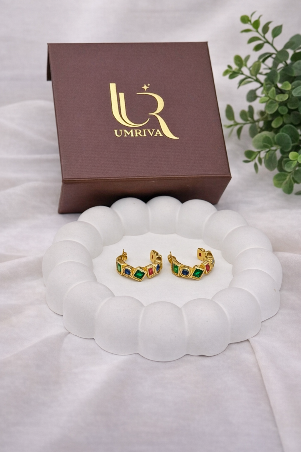Elara Mosaic Hoops - Image 5