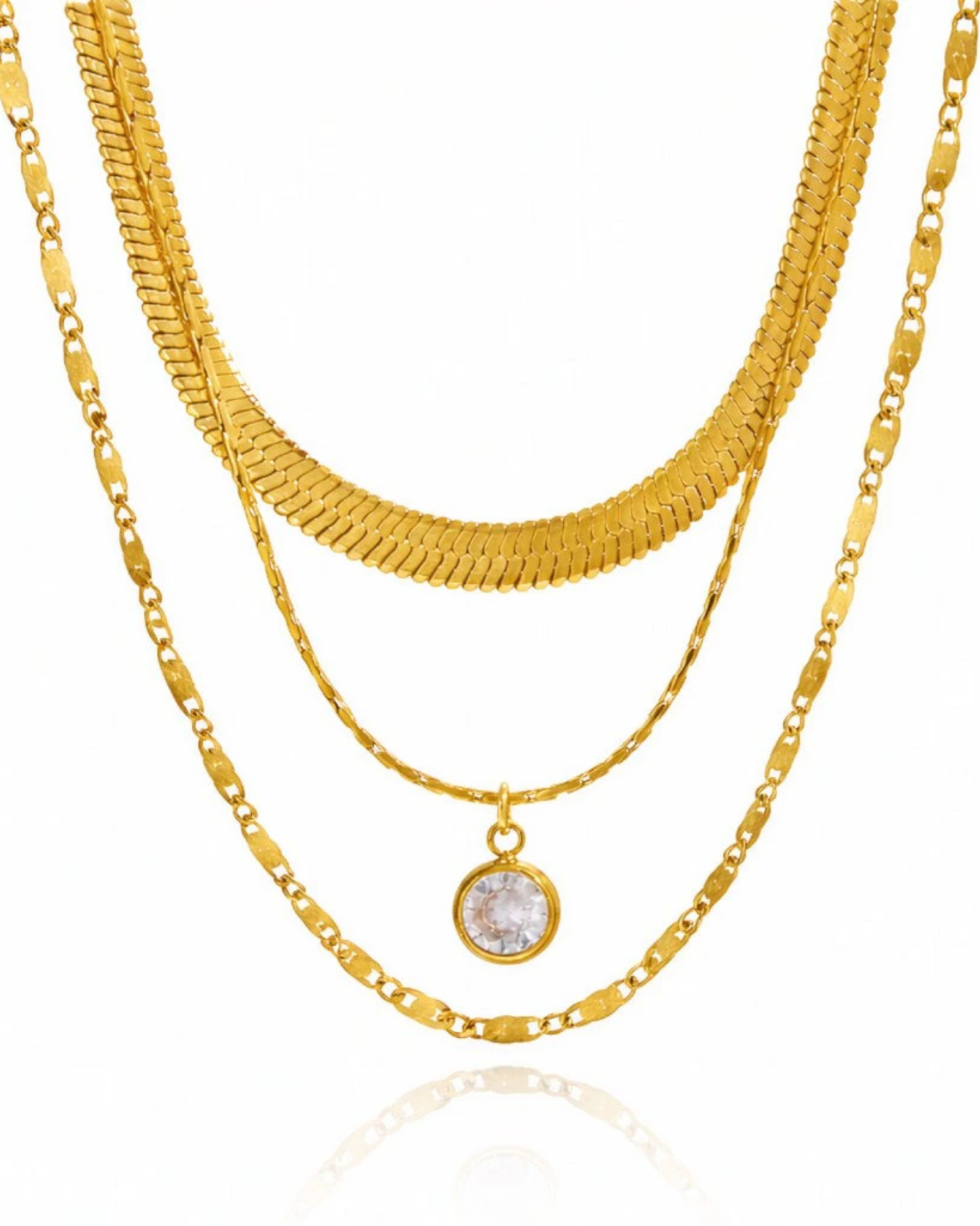 Layered Flow Necklace - Image 4