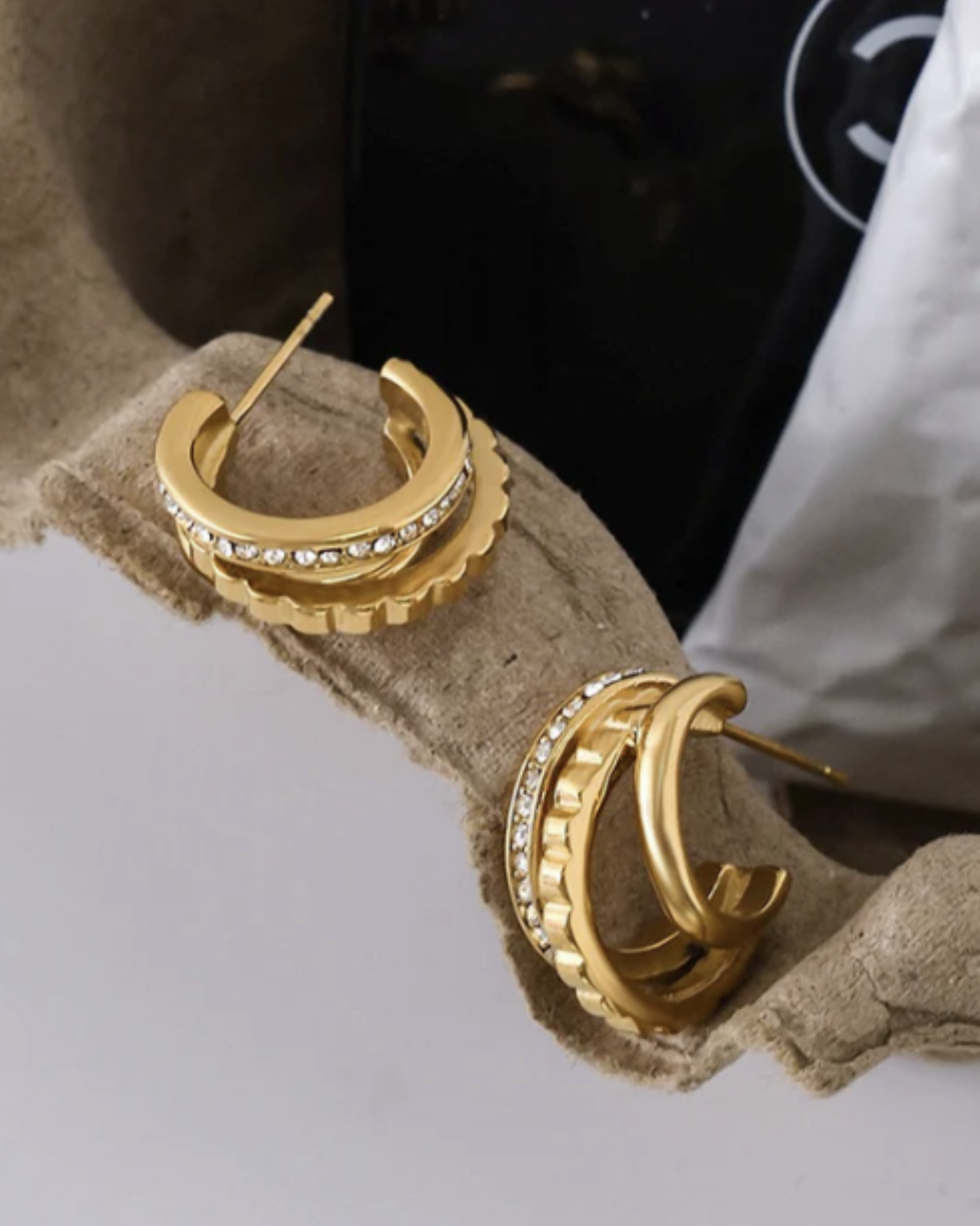 Lumi Layered Hoops - Image 3
