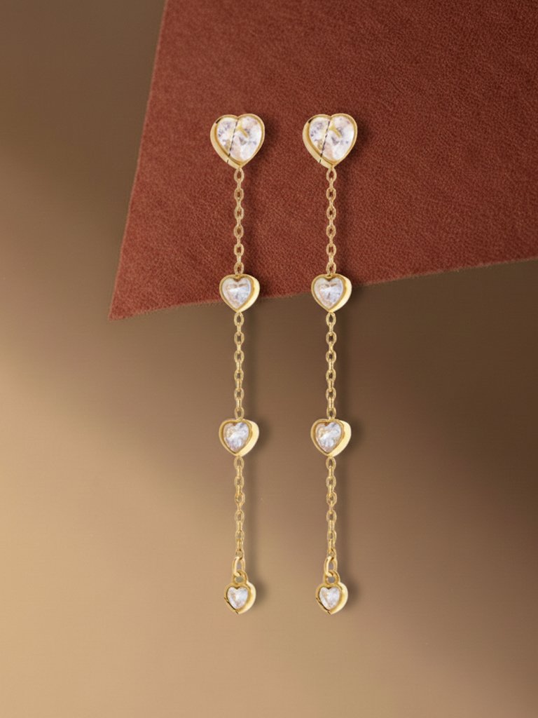 Heart Accent Chain Drops - Image 3