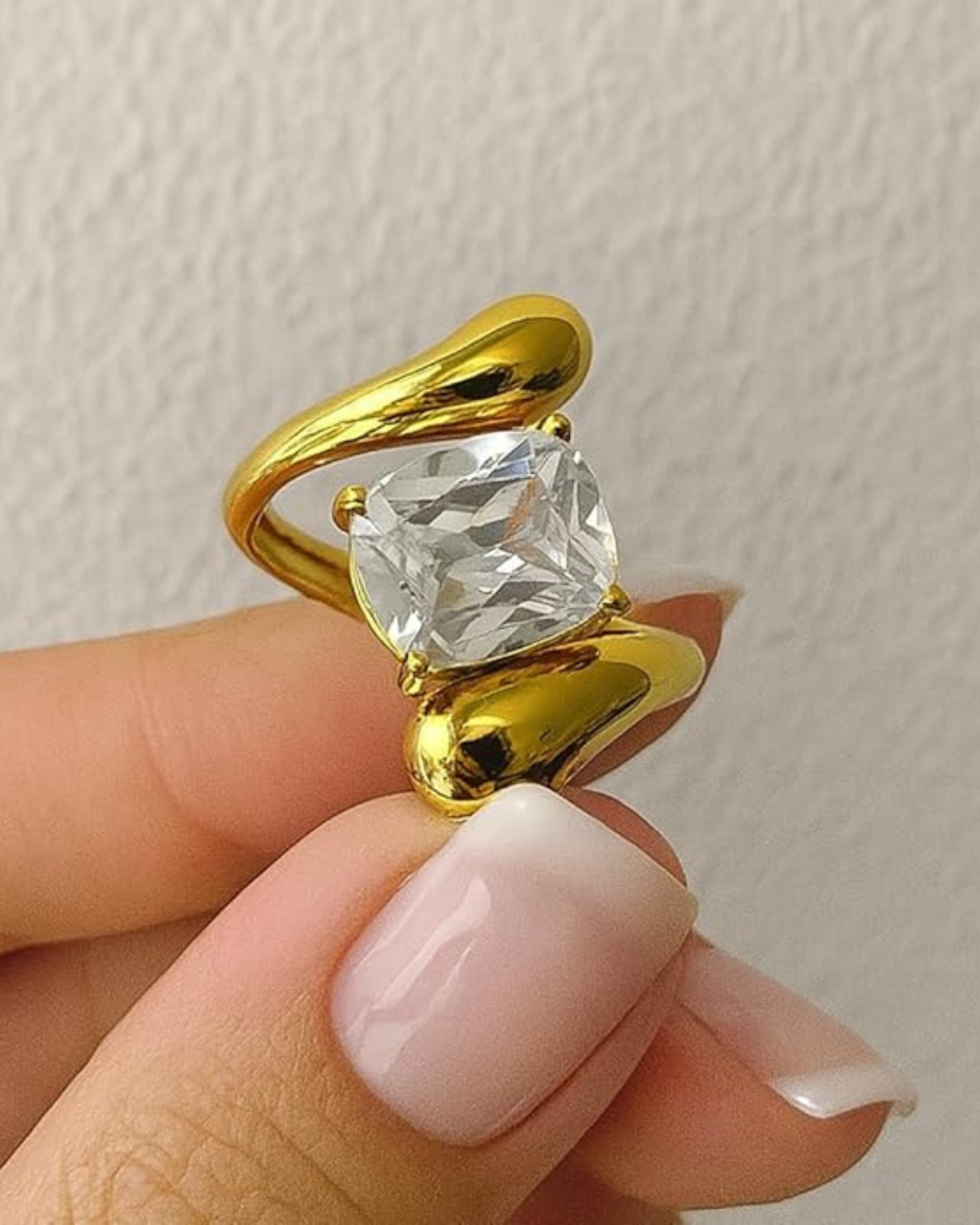 Solitaire Wrap Ring - Image 2