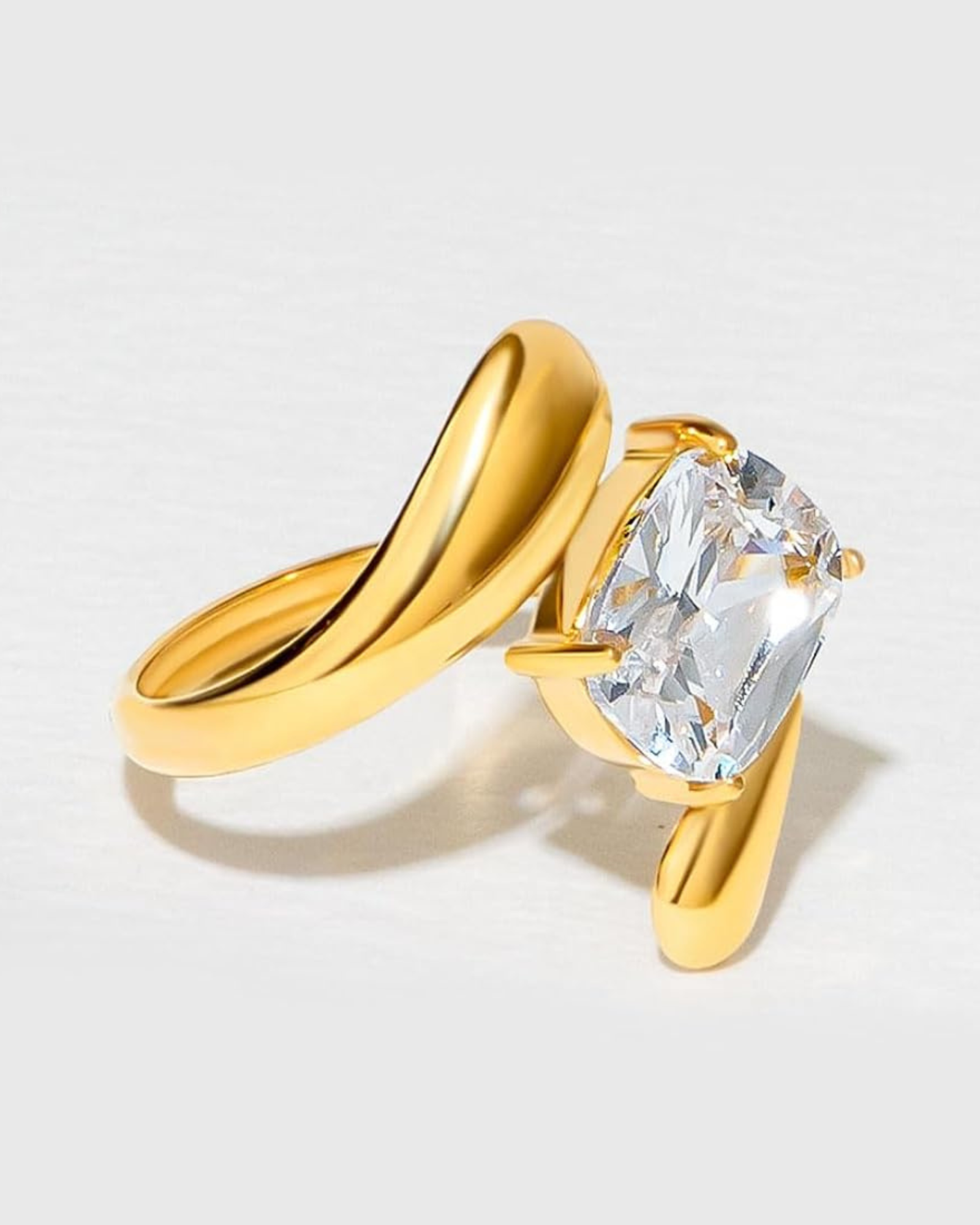 Solitaire Wrap Ring - Image 4