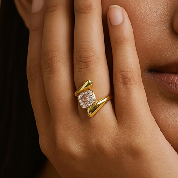 Solitaire Wrap Ring