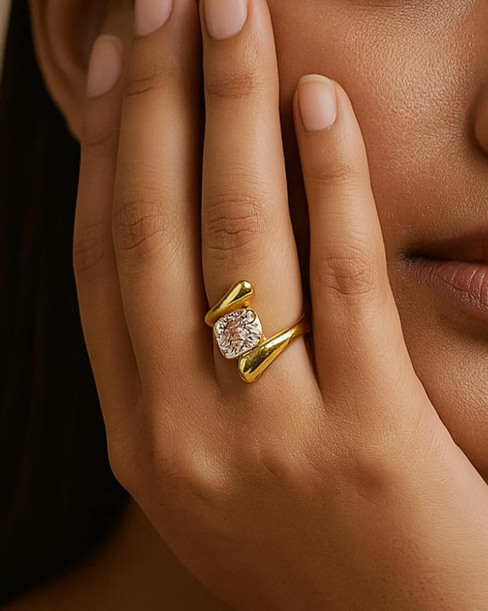 Solitaire Wrap Ring