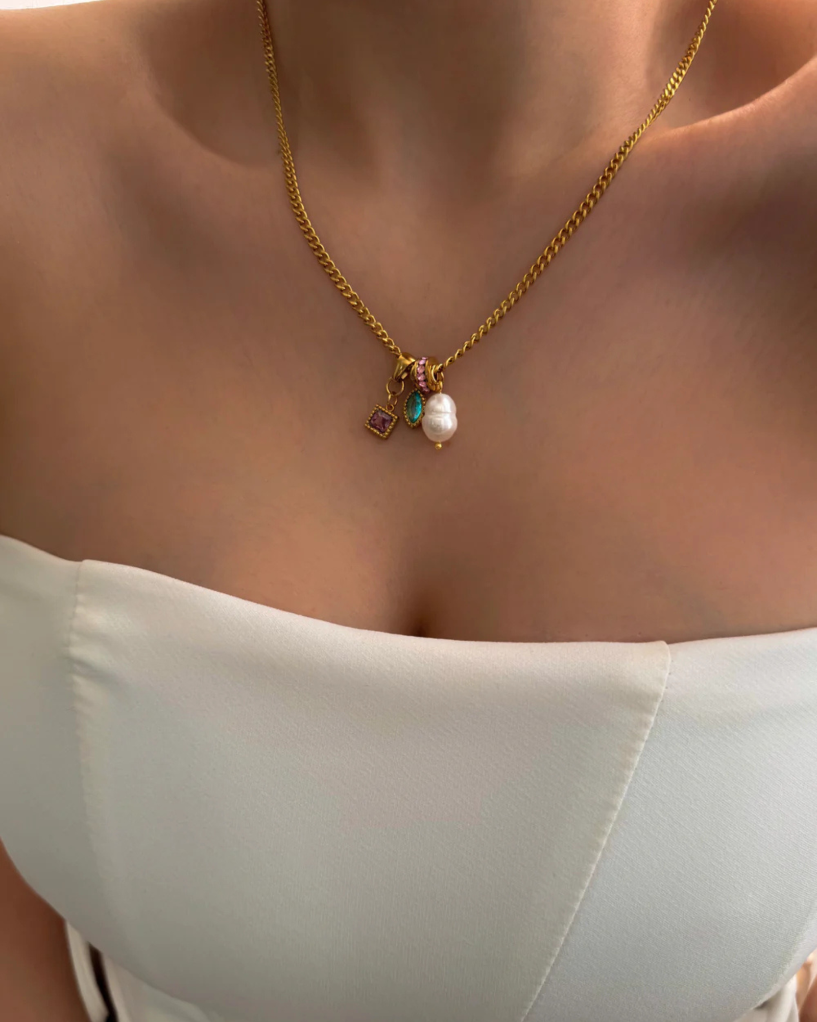 Charm Pendant Necklace - Image 2