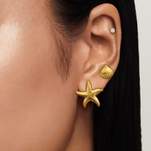 Starfish & Shell Ear Stack