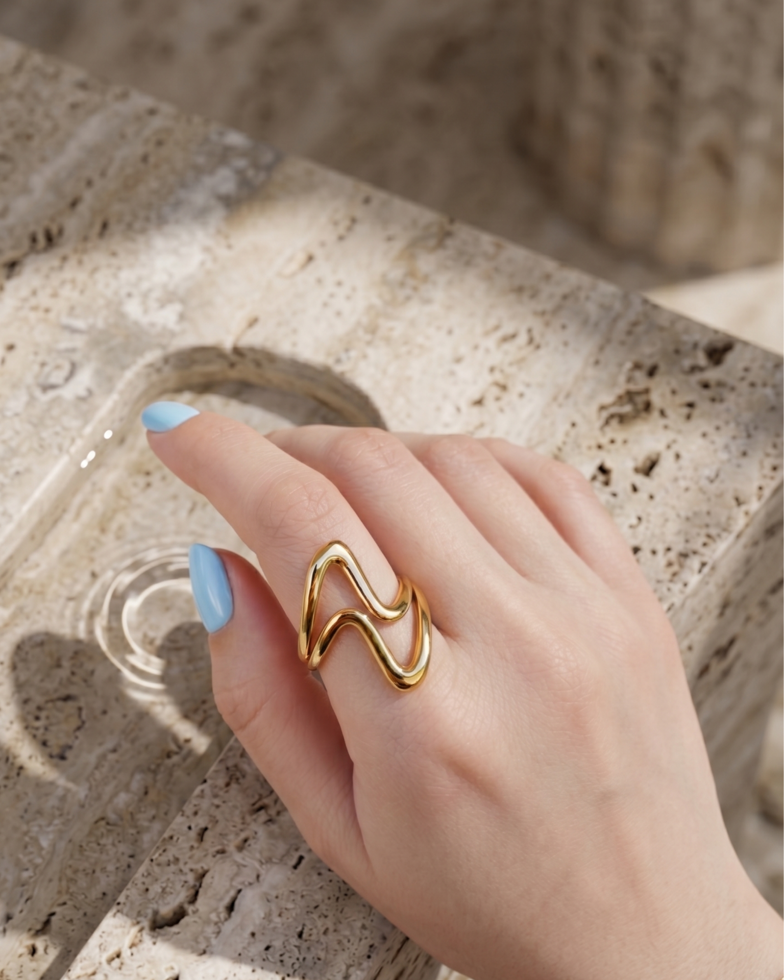Fluid Wave Ring - Image 3