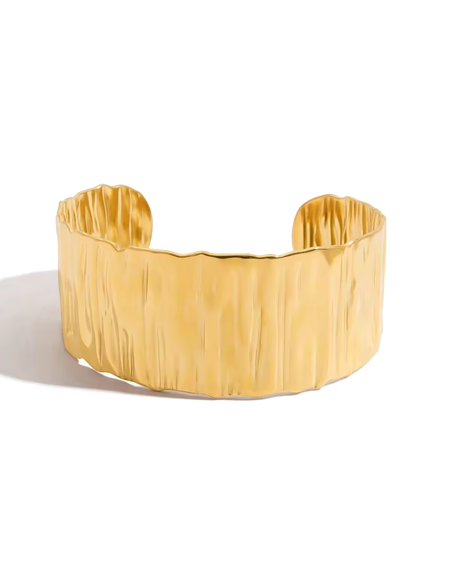 Ripple Edge Cuff Bracelet - Image 2