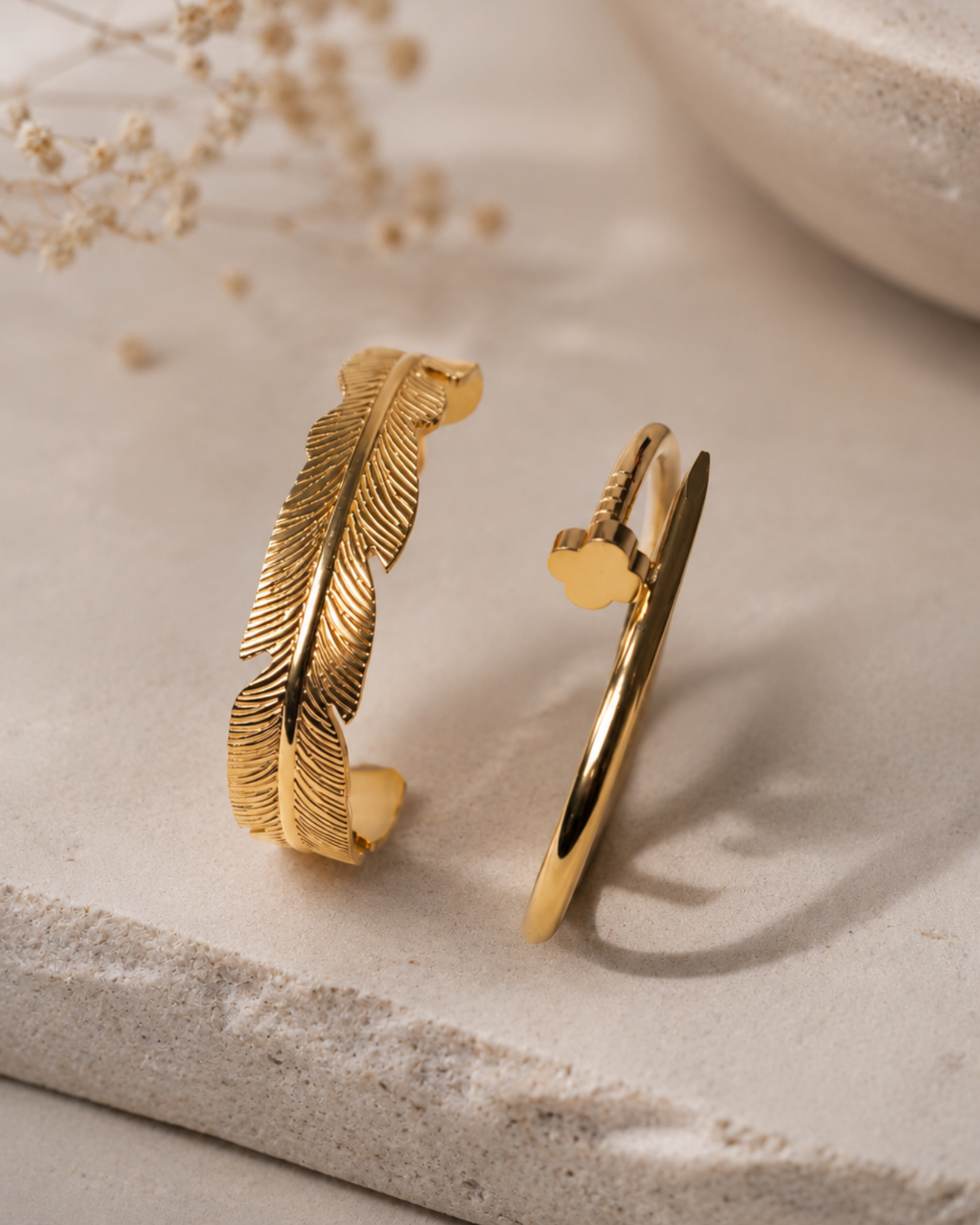 Feather Cuff Rakhi Edit