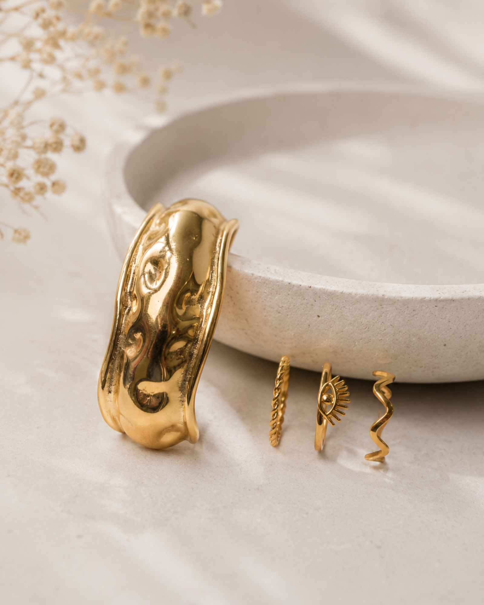 Evil Eye & Gold Rakhi Edit